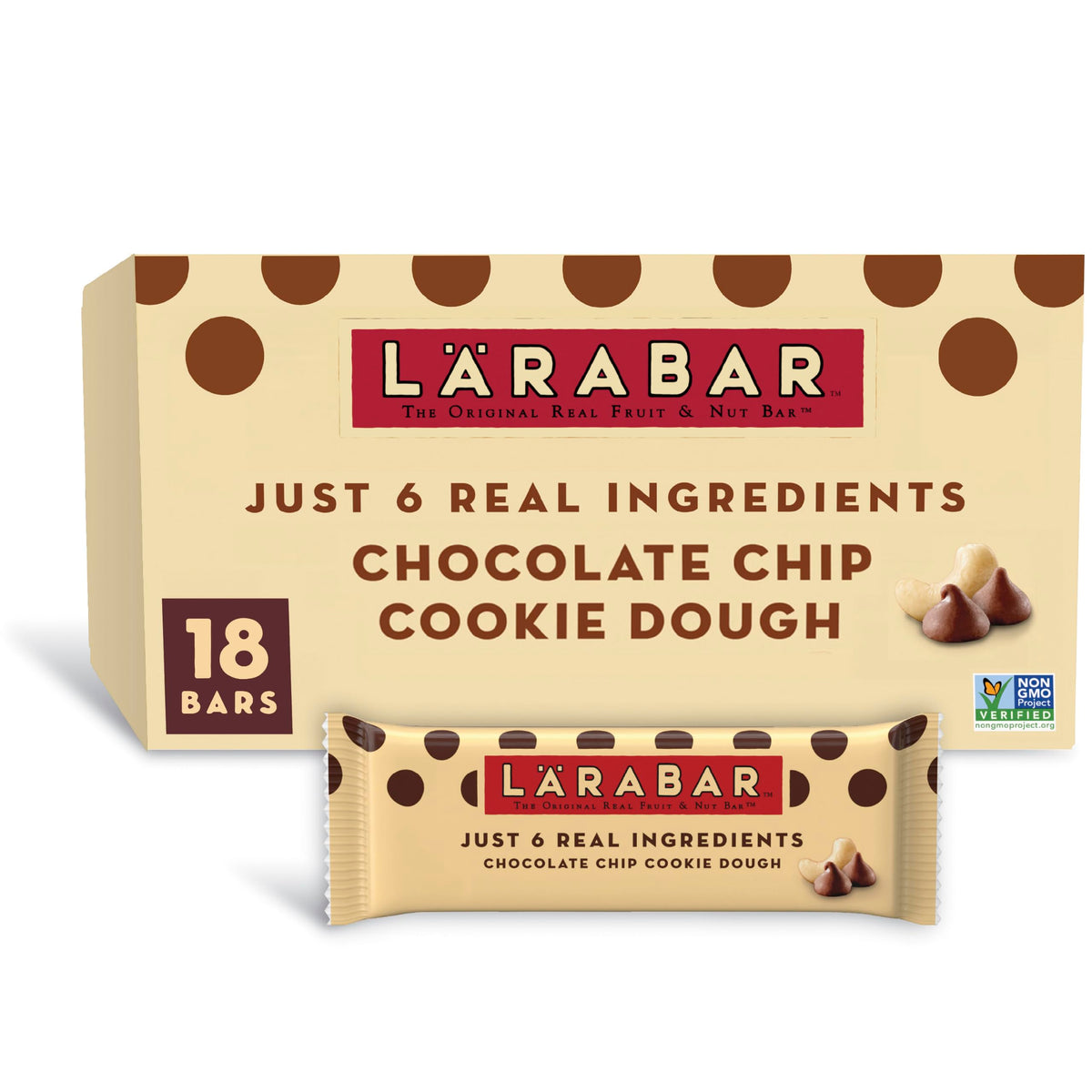 LÄRABAR front packaging showing box and branding, convenient grab-and-go option