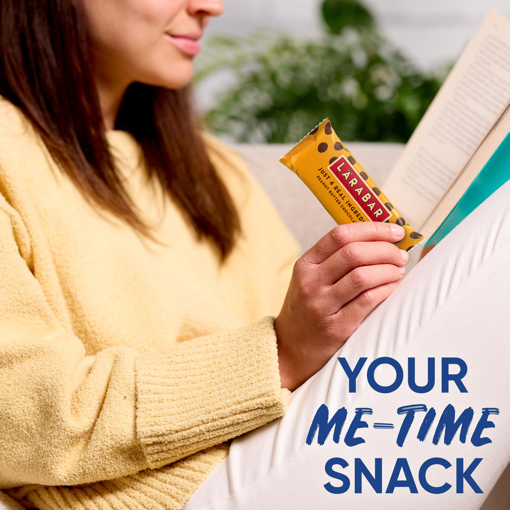 LÄRABAR bar inside backpack illustrating travel-friendly snacking