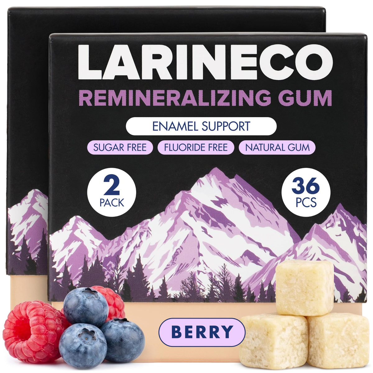 Larine co pack front showing clean design and benefits
