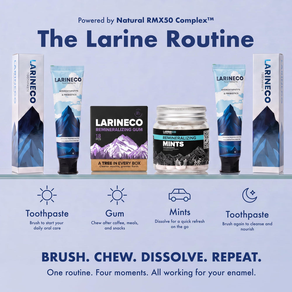 Larine co refill pouch packaging emphasizing eco-friendly refill