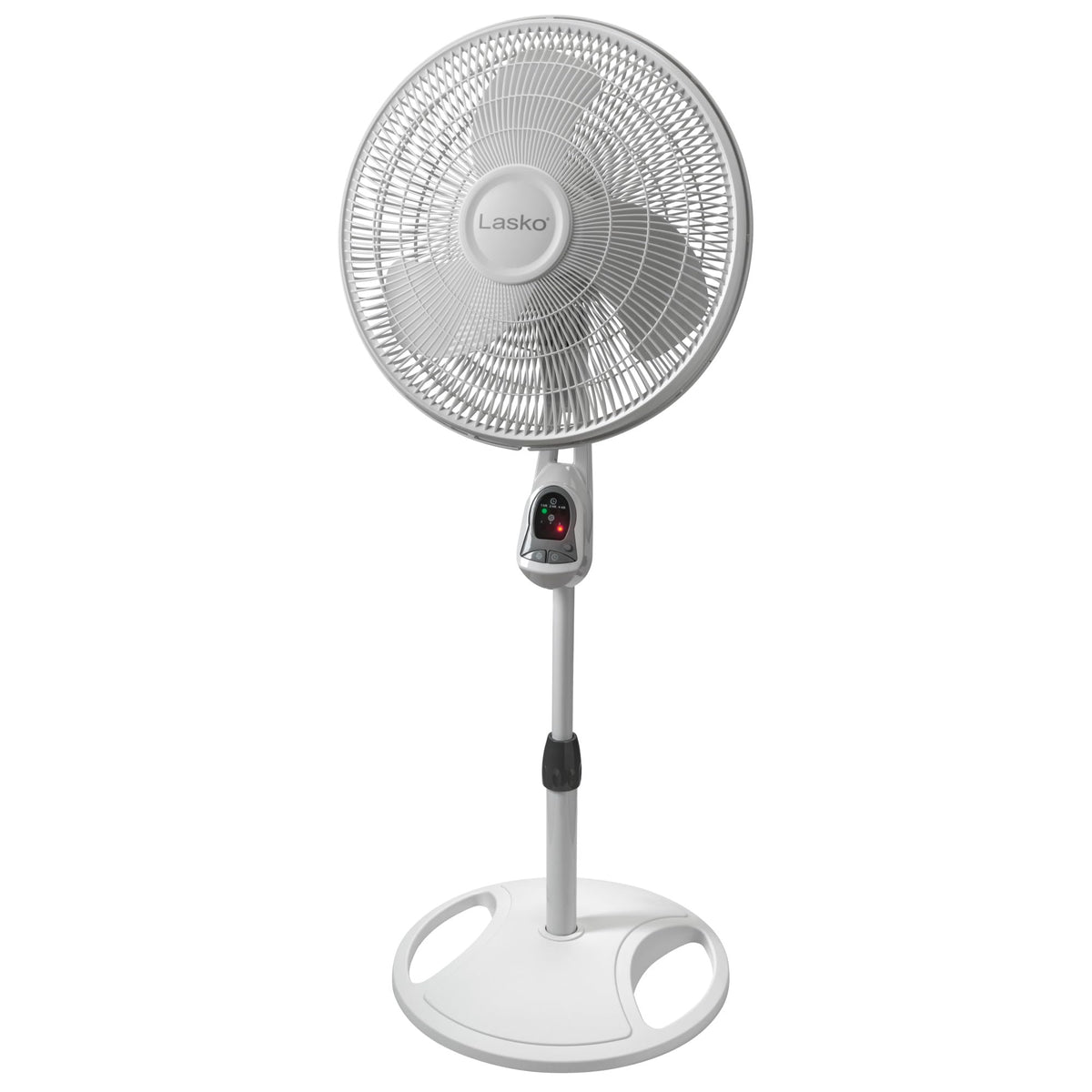 Lasko 1646 front view showing fan and cooling benefit