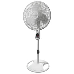 Lasko 1646 front view showing fan and cooling benefit