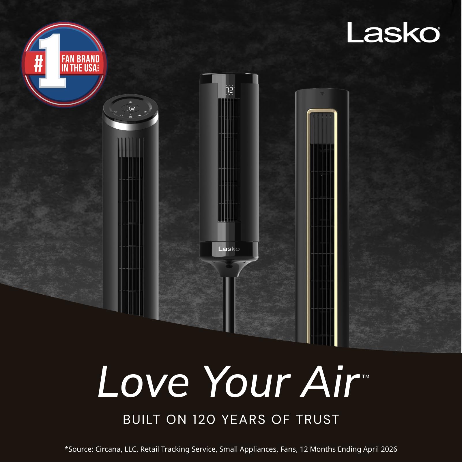 Lasko elevation extended height to 54 inches, directs airflow where needed
