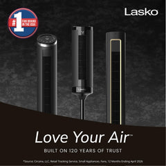 Lasko elevation extended height to 54 inches, directs airflow where needed