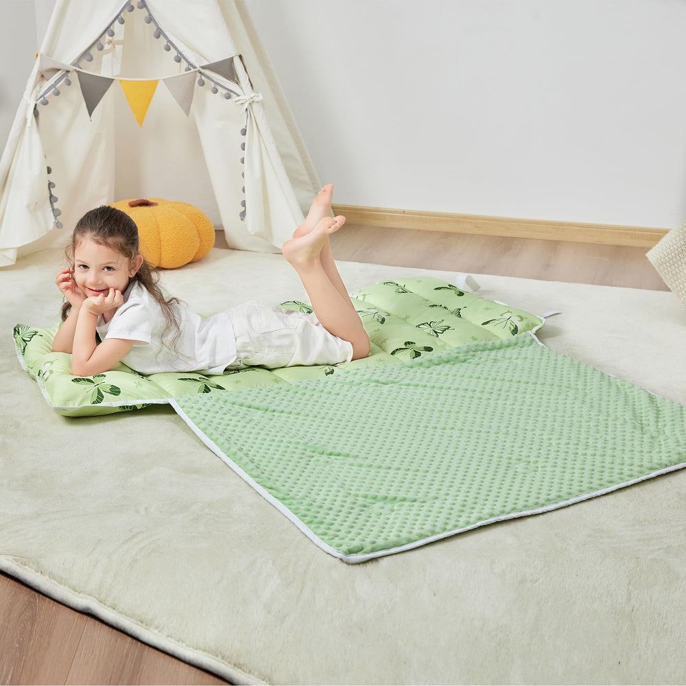 lasoftan 2-inch thickness and reinforced seam showing durable cushioning