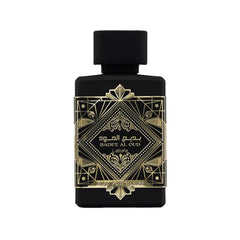 Lattafa front bottle view showing elegant design and premium look