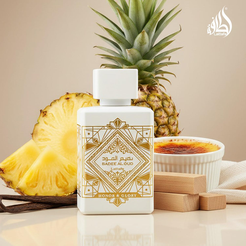 Lattafa vanilla and sandalwood close-up illustrating warm long-lasting base