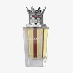 Lattafa Dynasty front bottle showing sleek design and gift appeal
