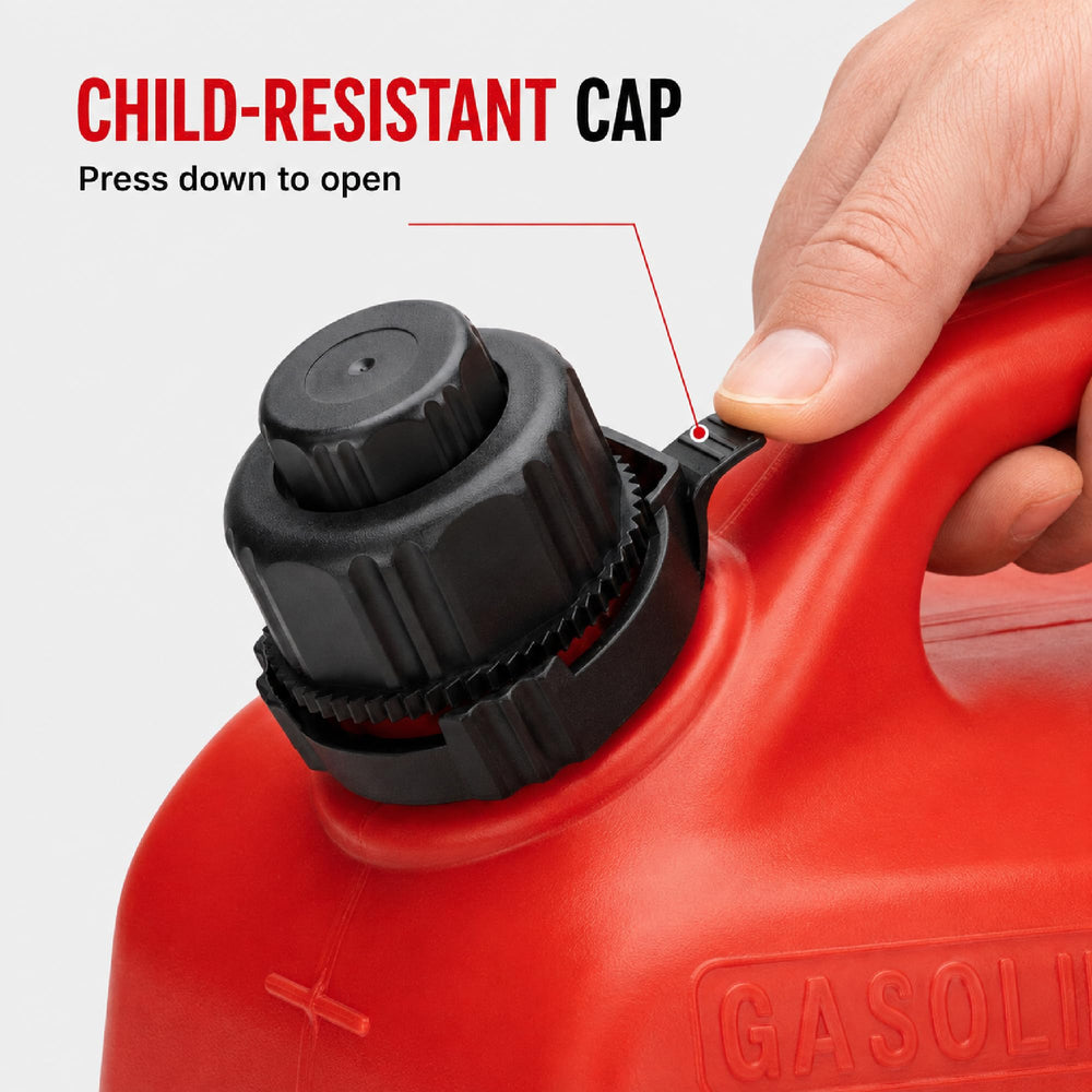 LAUCO close-up of trigger nozzle for controlled spill-free dispensing