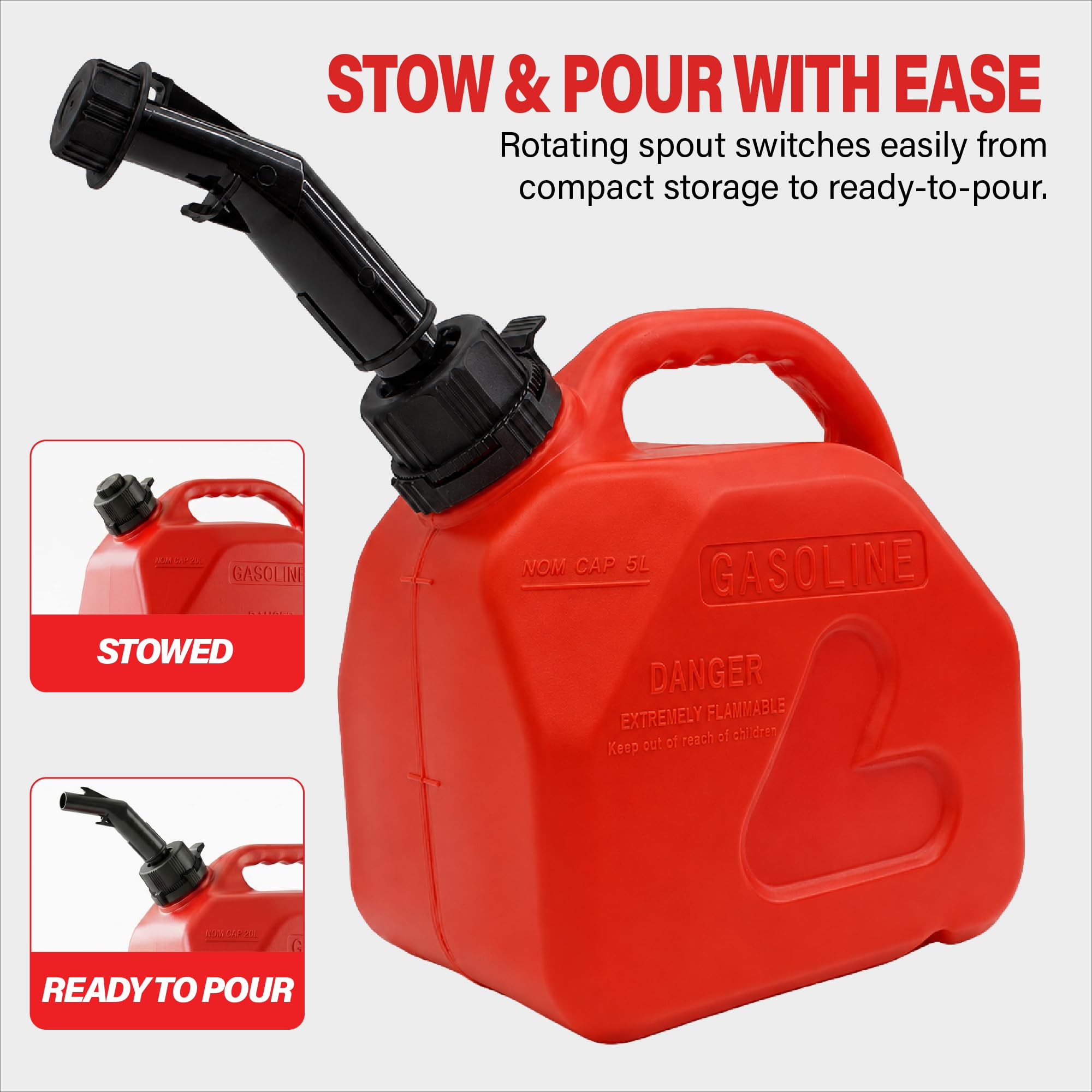 LAUCO caster wheel close-up for stable rolling and secure positioning