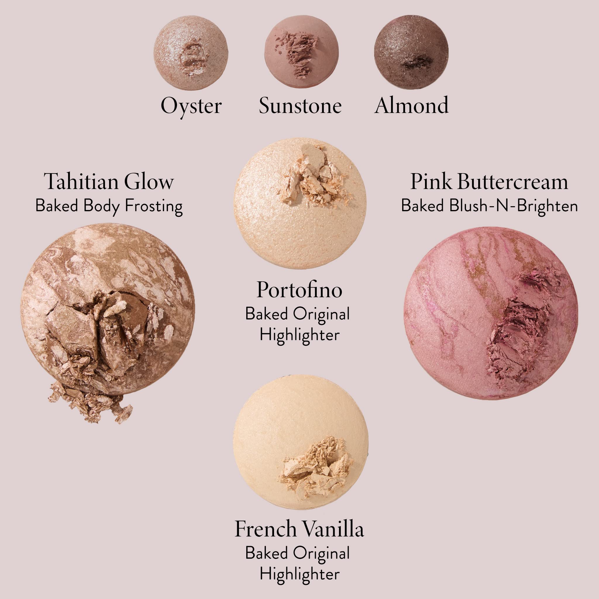 LAURA GELLER blush texture swipe demonstrating blendable color payoff for cheeks