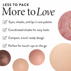 LAURA GELLER baked eyeshadow close-up showing blendable texture