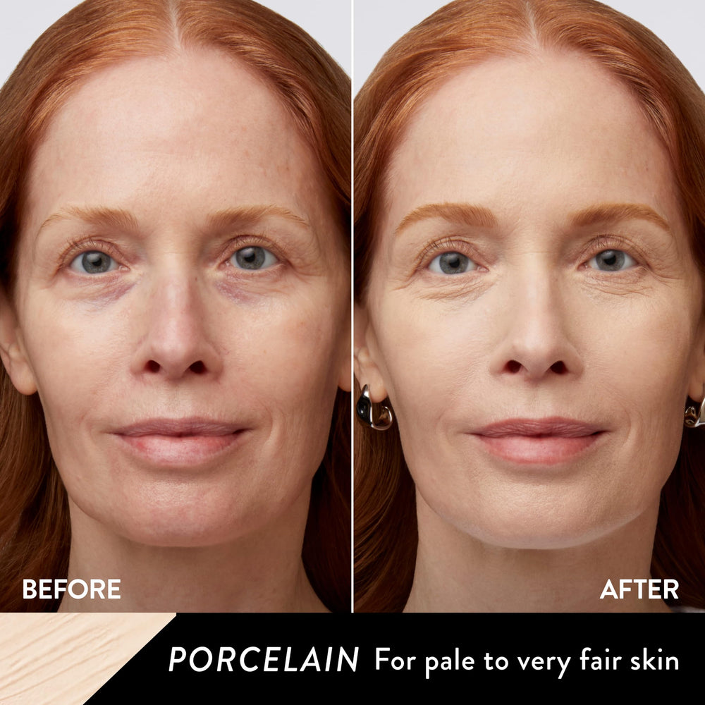 LAURA GELLER close-up applicator delivering precise concealer coverage