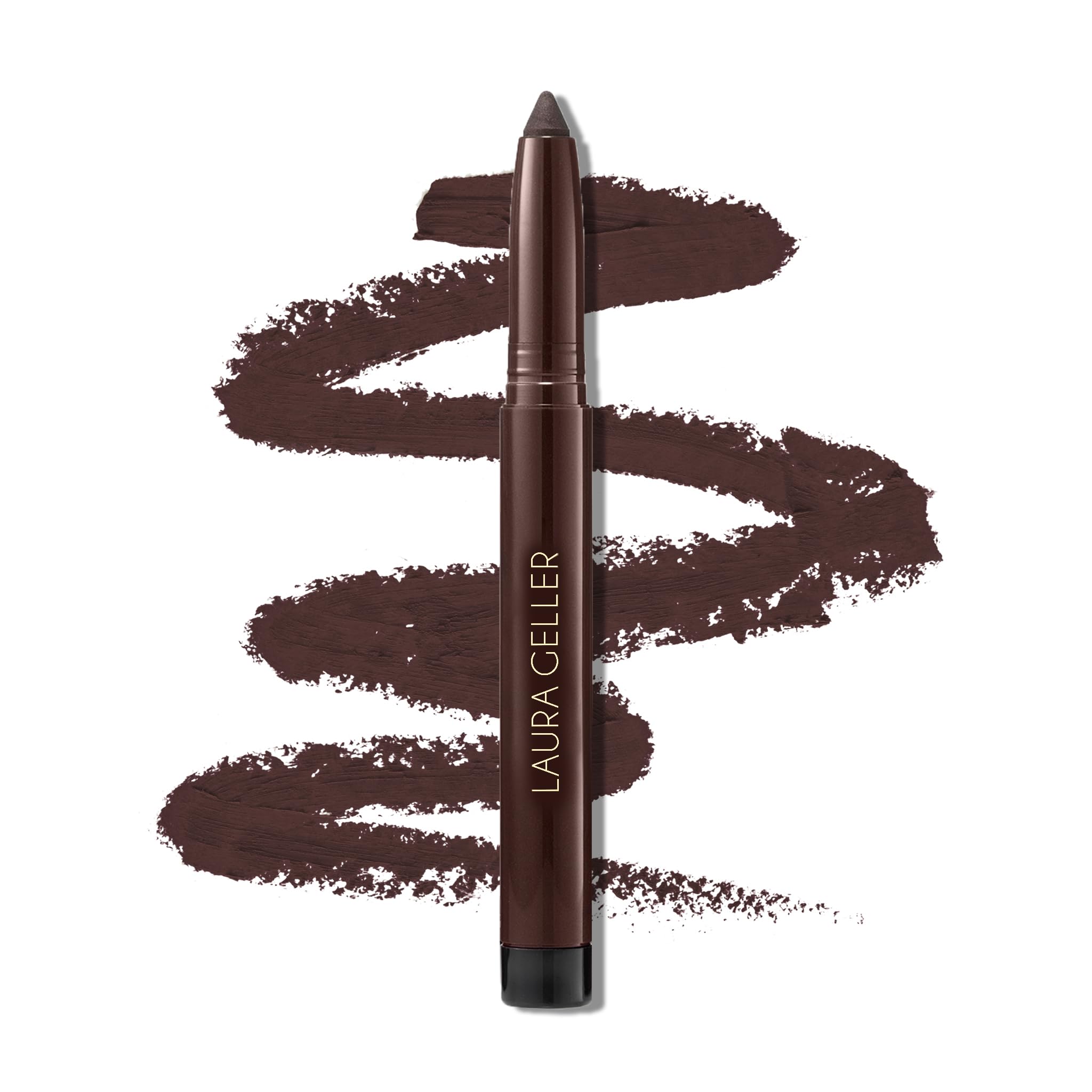 LAURA GELLER NEW YORK kajal pencil front packaging showing product benefits