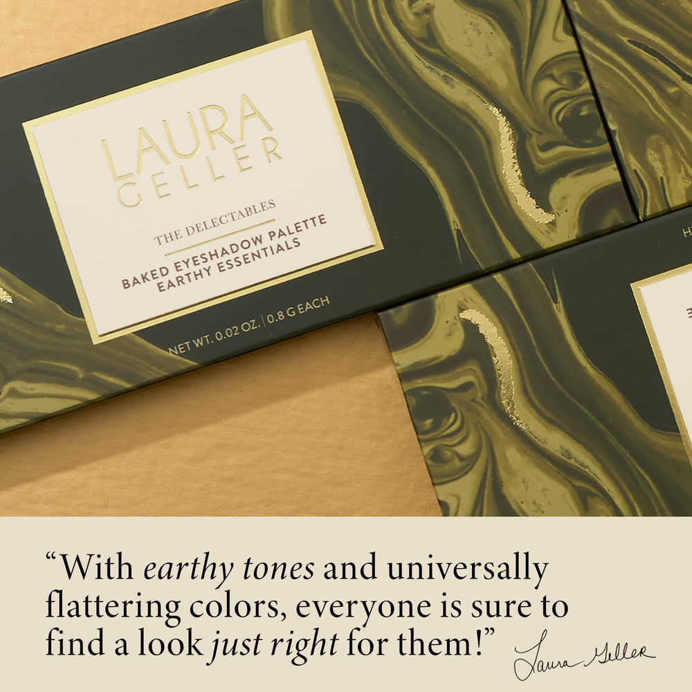 LAURA GELLER nightlook lifestyle image with dramatic smoky eye using deeper browns