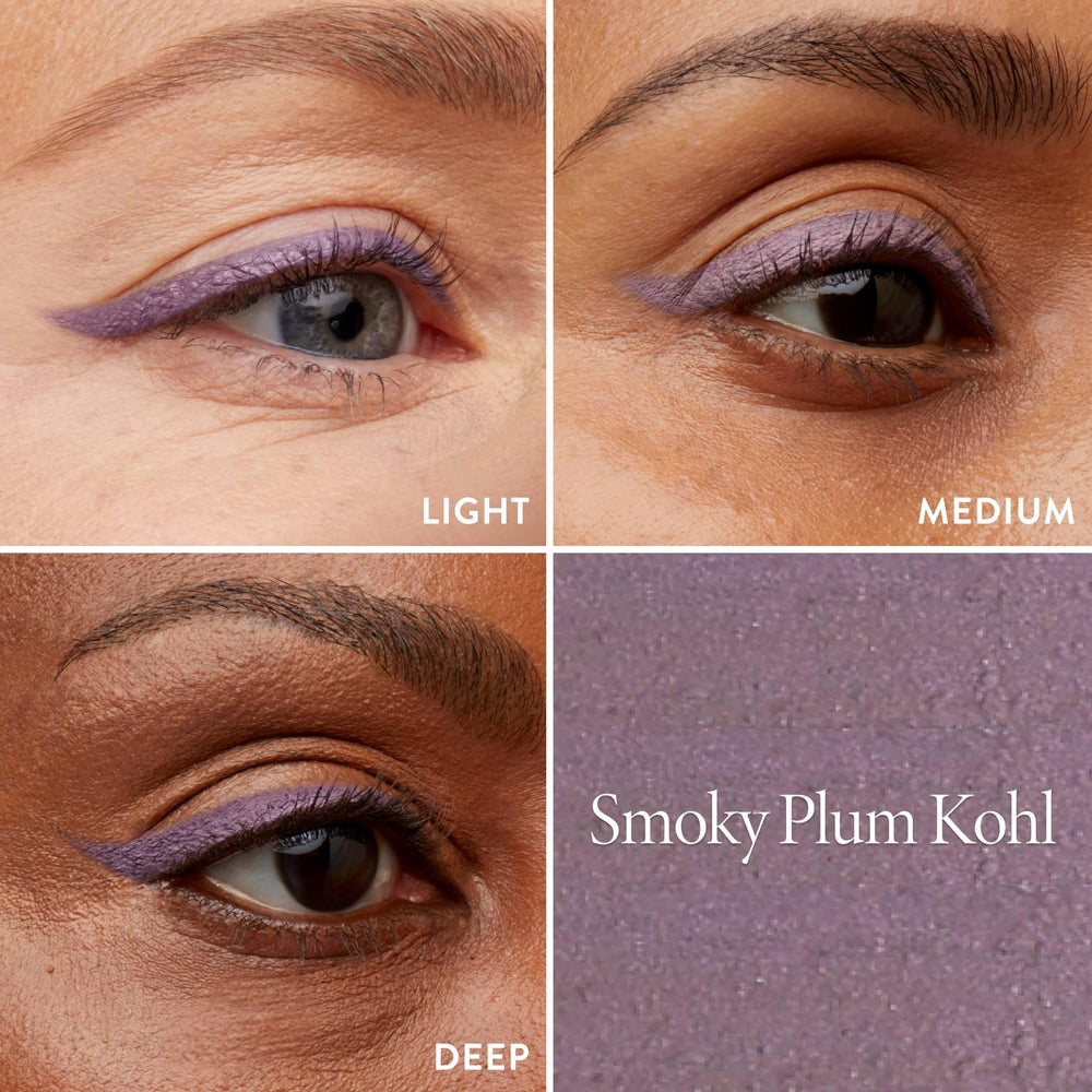 LAURA GELLER single eyelid swatch showing how shade blends for depth