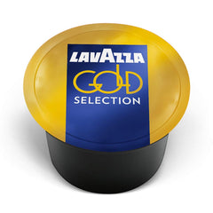 Lavazza Blue front packaging showing Gold Selection benefits
