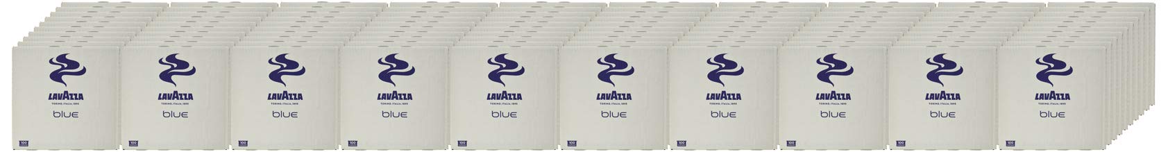 Kitchen lifestyle scene with Lavazza Blue pack and brewed cup for daily ritual inspiration