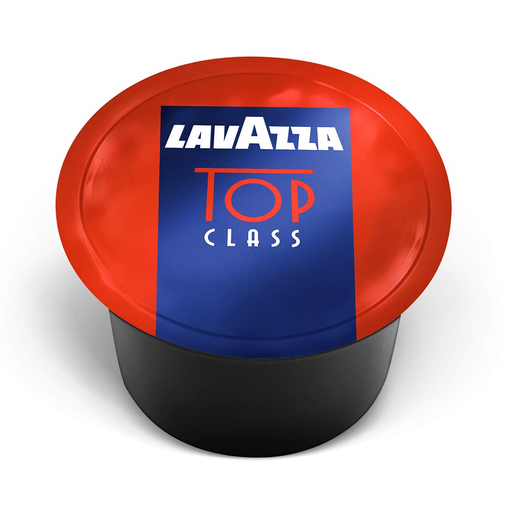 Lavazza Blue pack front showing 100 capsules and branding for easy identification