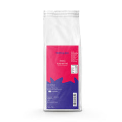 Fresh Lavazza Blue espresso shot with crema illustrating rich, balanced flavor