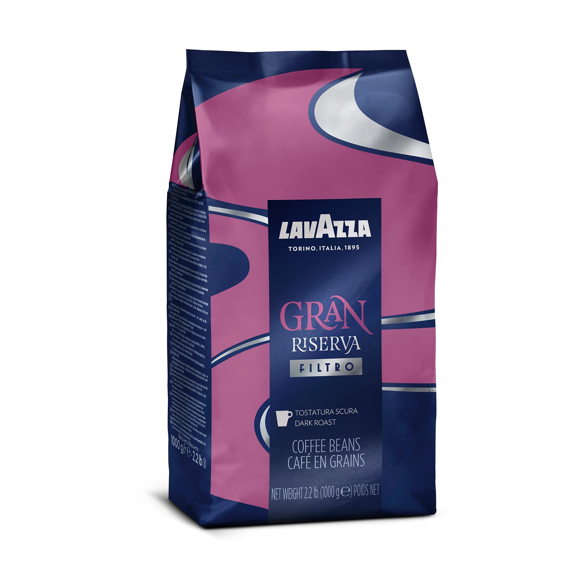 Lavazza ingredient statement image confirming 100% Arabica and single-ingredient purity