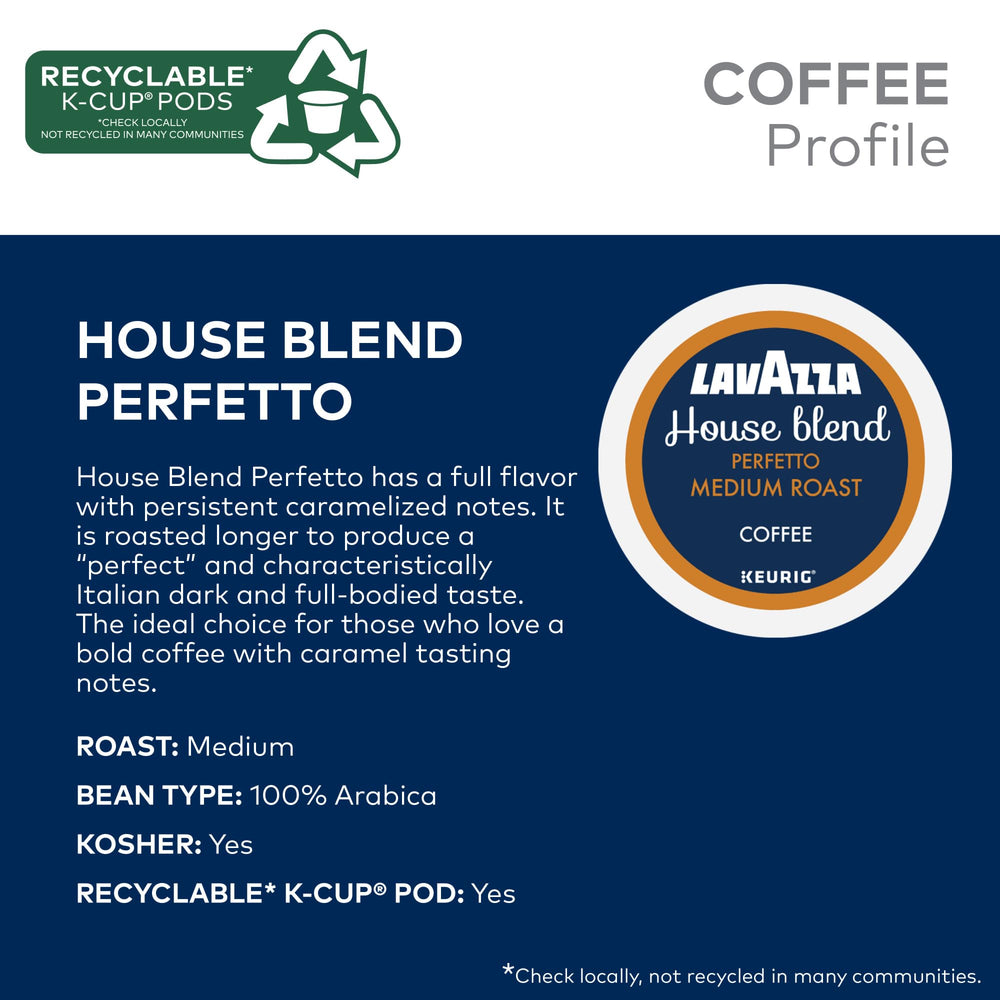 Lavazza House Blend steaming cup representing balanced everyday enjoyment