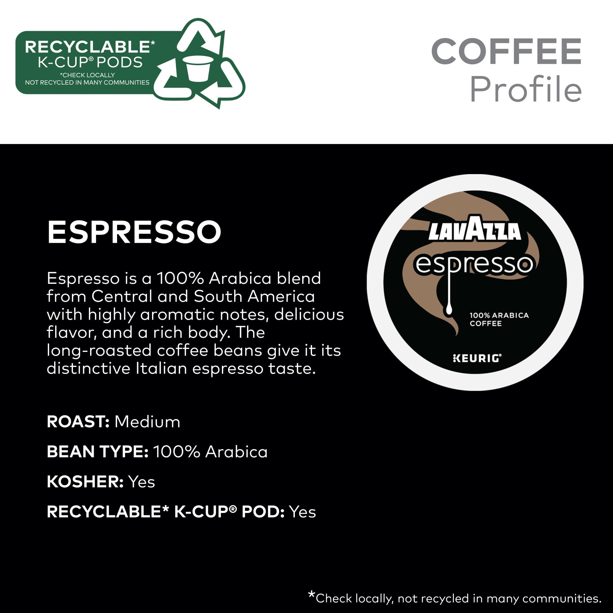 Lavazza Italian Roast pouring dark coffee showcasing bold flavor