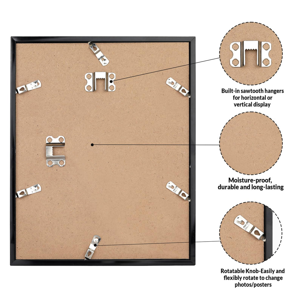 LaVie Home back panel with rotating tabs showing easy-access benefit