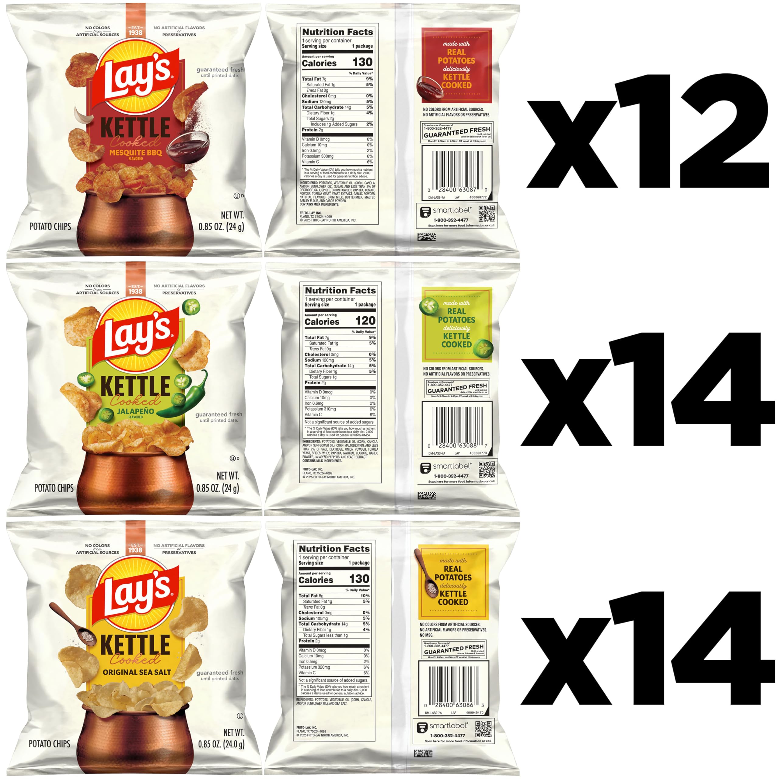 Lay's Jalapeño bag upright showing spicy flavor for bold snacking