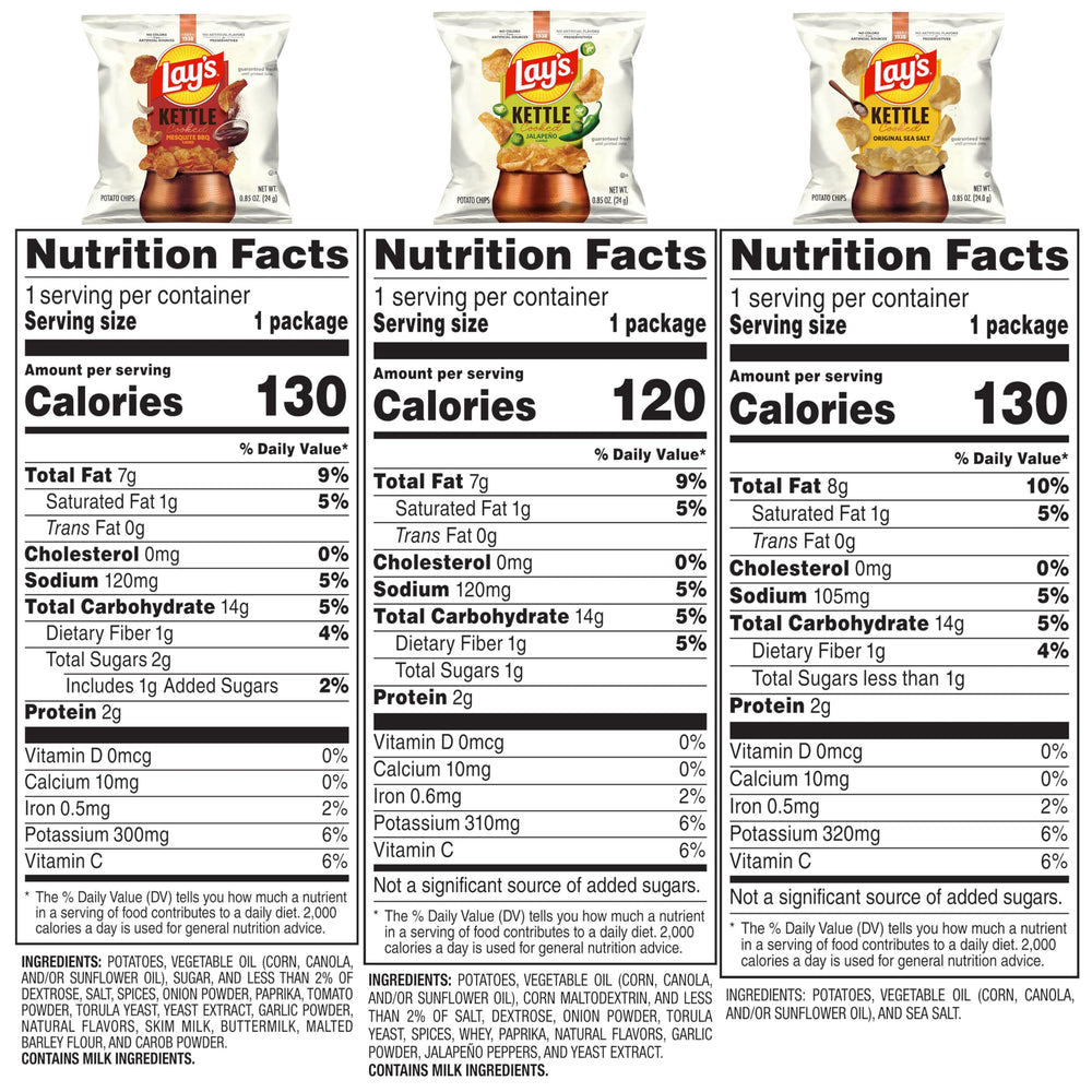 Lay's Original chip close-up highlighting kettle-cooked crunch benefit