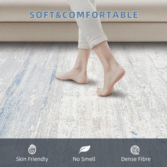 Lbris rug under bed styling adding softness and layered bedroom warmth