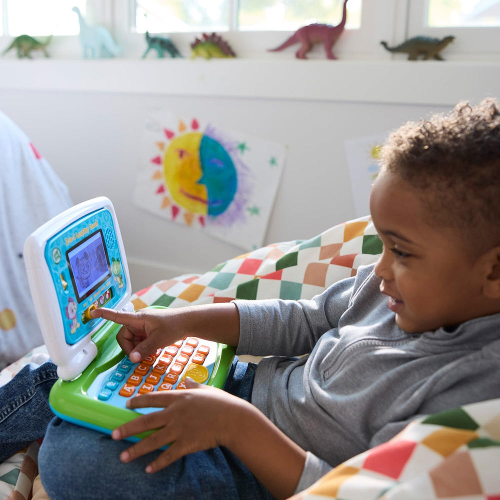 LeapFrog customization controls used to teach a child to spell their name