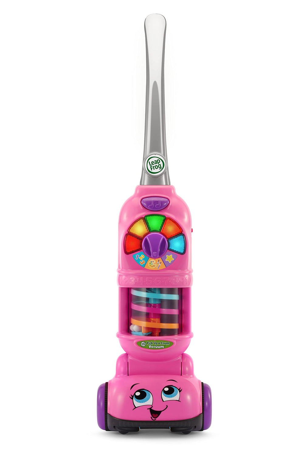 LeapFrog adjustable handle height demonstrating grow-with-me comfort