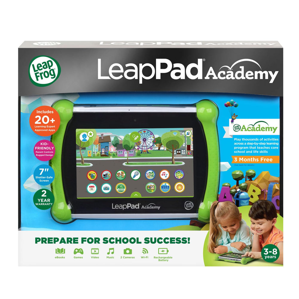 LeapFrog apps screen close-up highlighting educator-approved lessons available