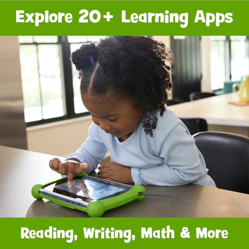 LeapFrog 7-inch shatter-safe screen detail protecting play and learning durability