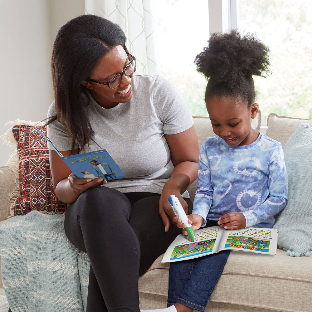 LeapFrog LeapReader books fanned to show variety and progressive levels