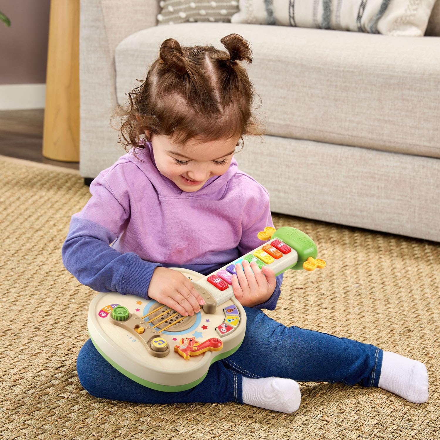 LeapFrog squirrel tail activity button that activates songs and games