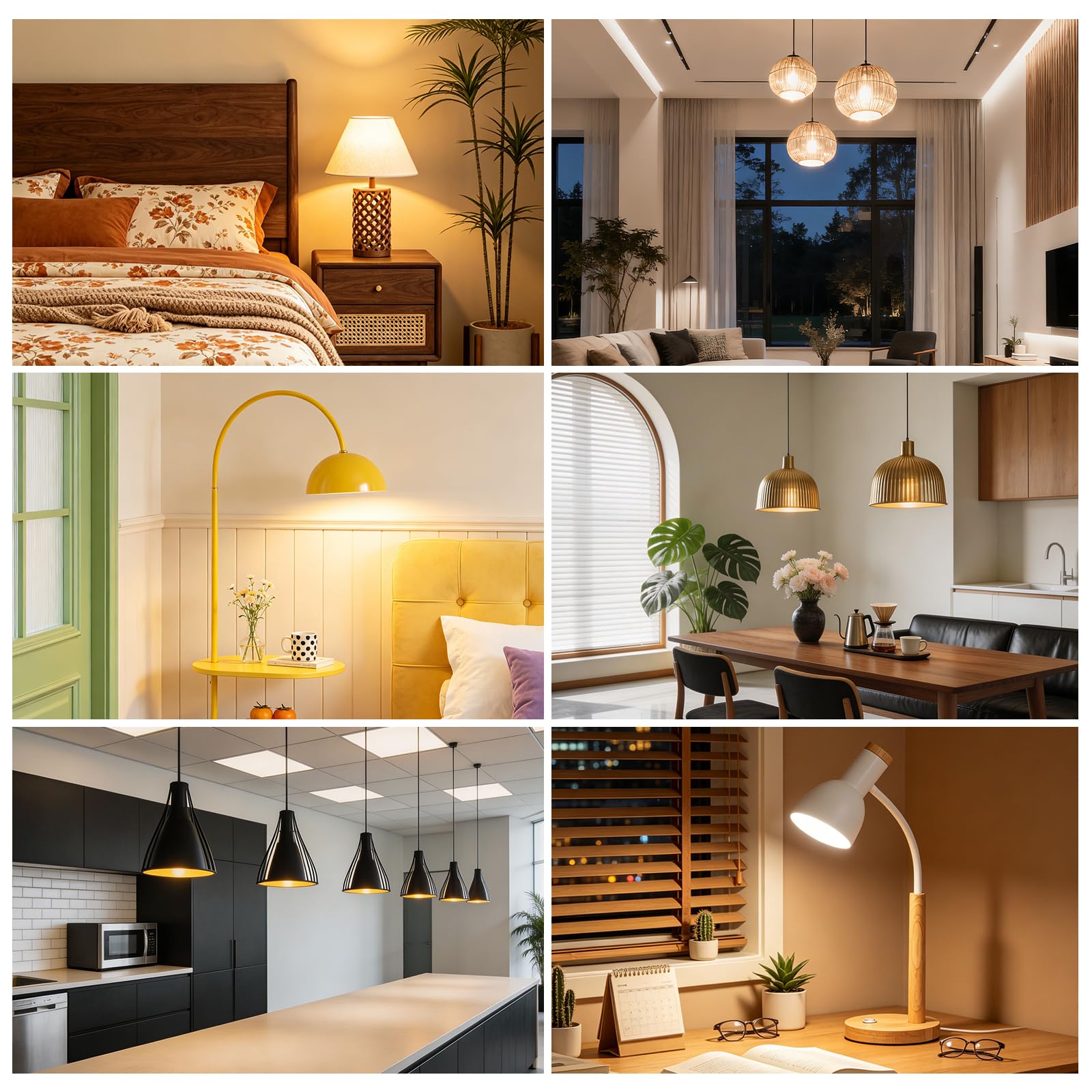 LEDVANCE SYLVANIA bulbs illuminating a kitchen for comfortable task lighting