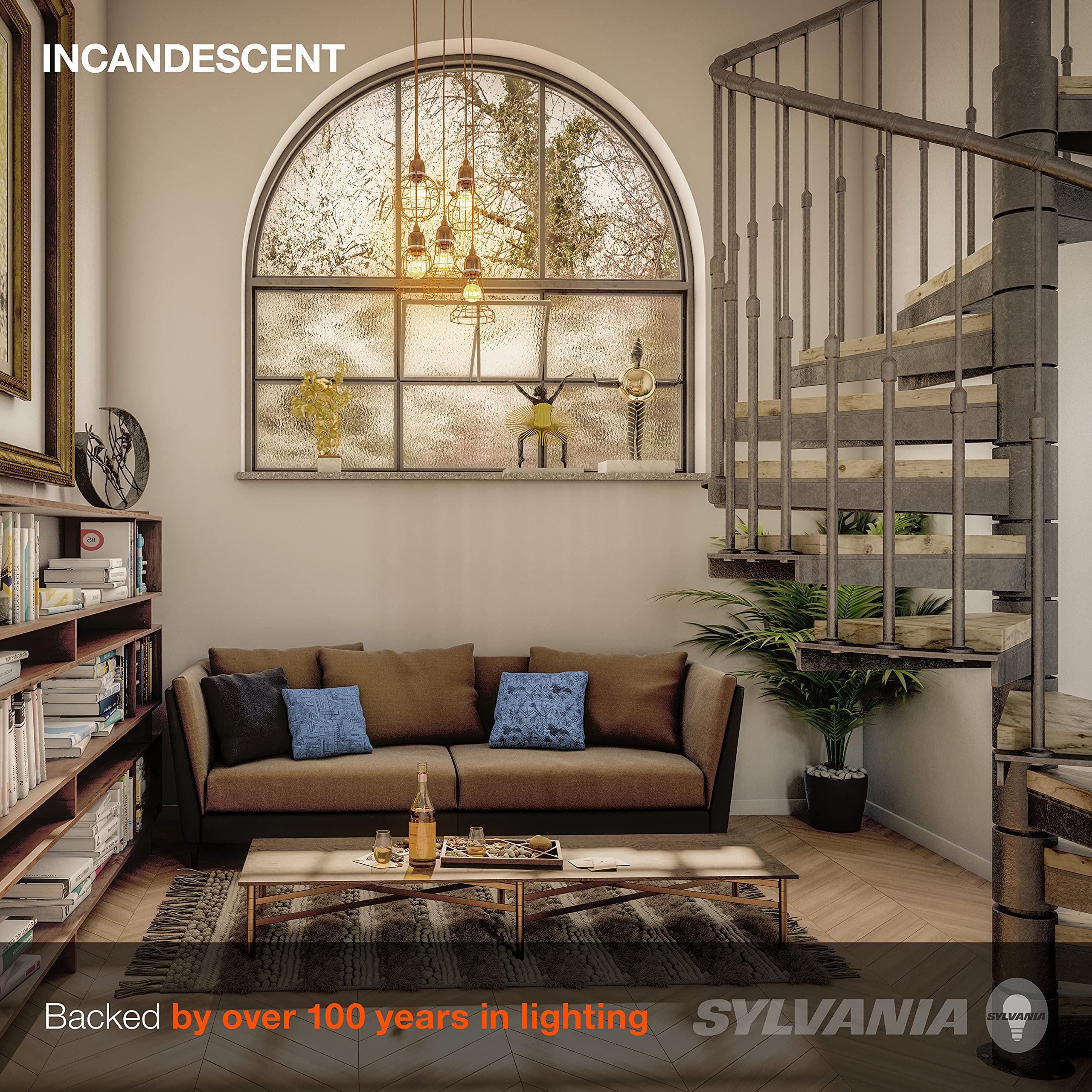 LEDVANCE Sylvania bulb in hand showing E26 medium base and scale benefit