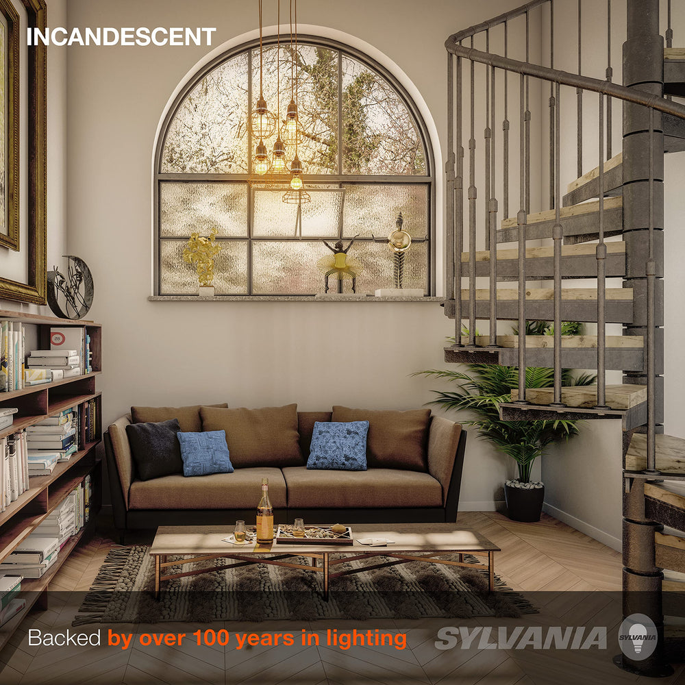 LEDVANCE Sylvania bulb in hand showing E26 medium base and scale benefit