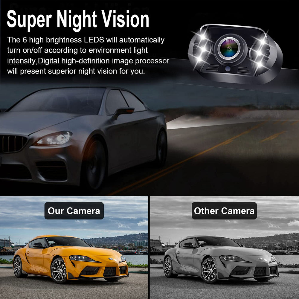 LeeKooLuu camera night vision LEDs active for improved low-light safety