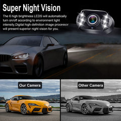 LeeKooLuu camera night vision LEDs active for improved low-light safety
