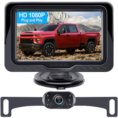 LeeKooLuu front view showing monitor and camera for easy setup benefit