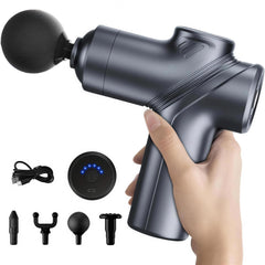 LEERCON front view showing blue body and ergonomic handle for portable relief