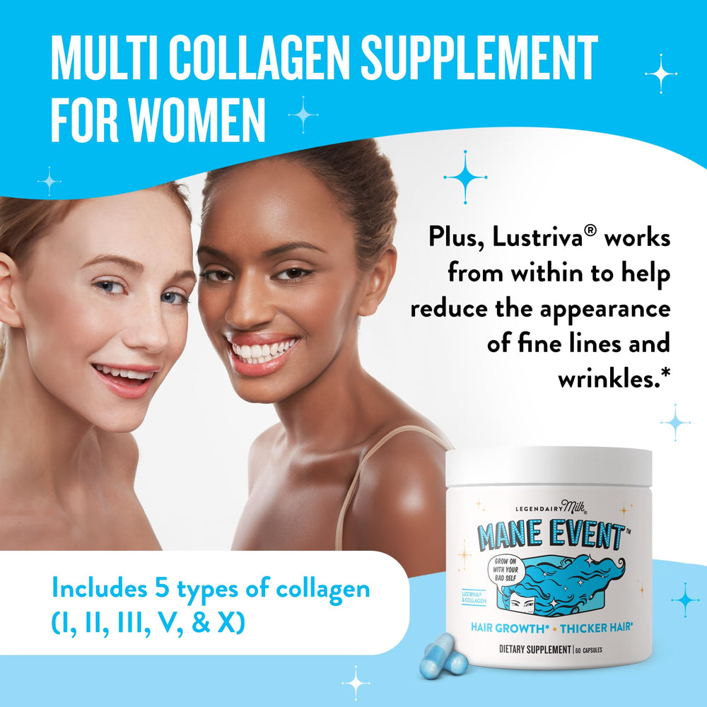 Legendairy Milk lifestyle image of woman touching fuller-looking hair