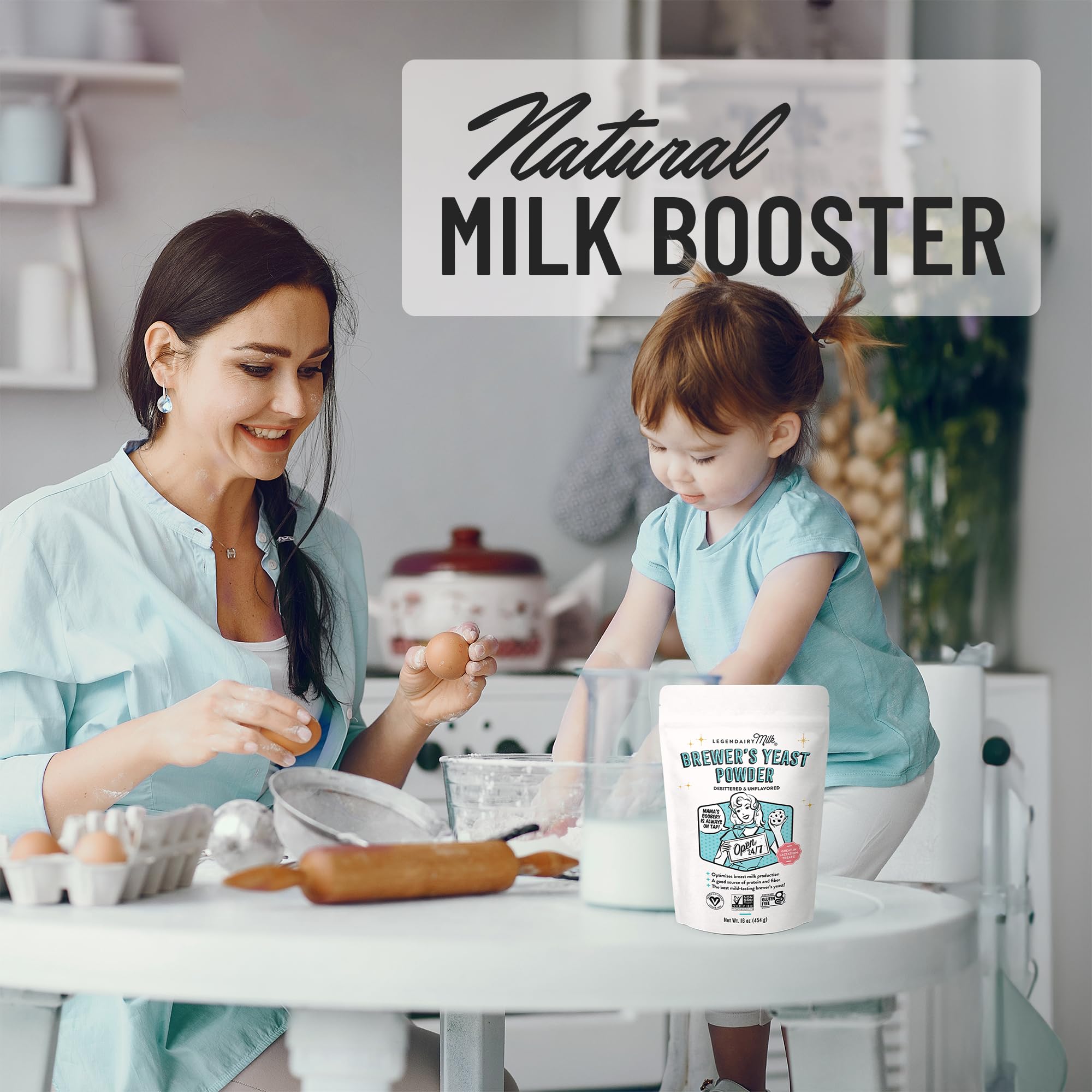 Legendairy Milk nutrition label detail showing B vitamins and protein content