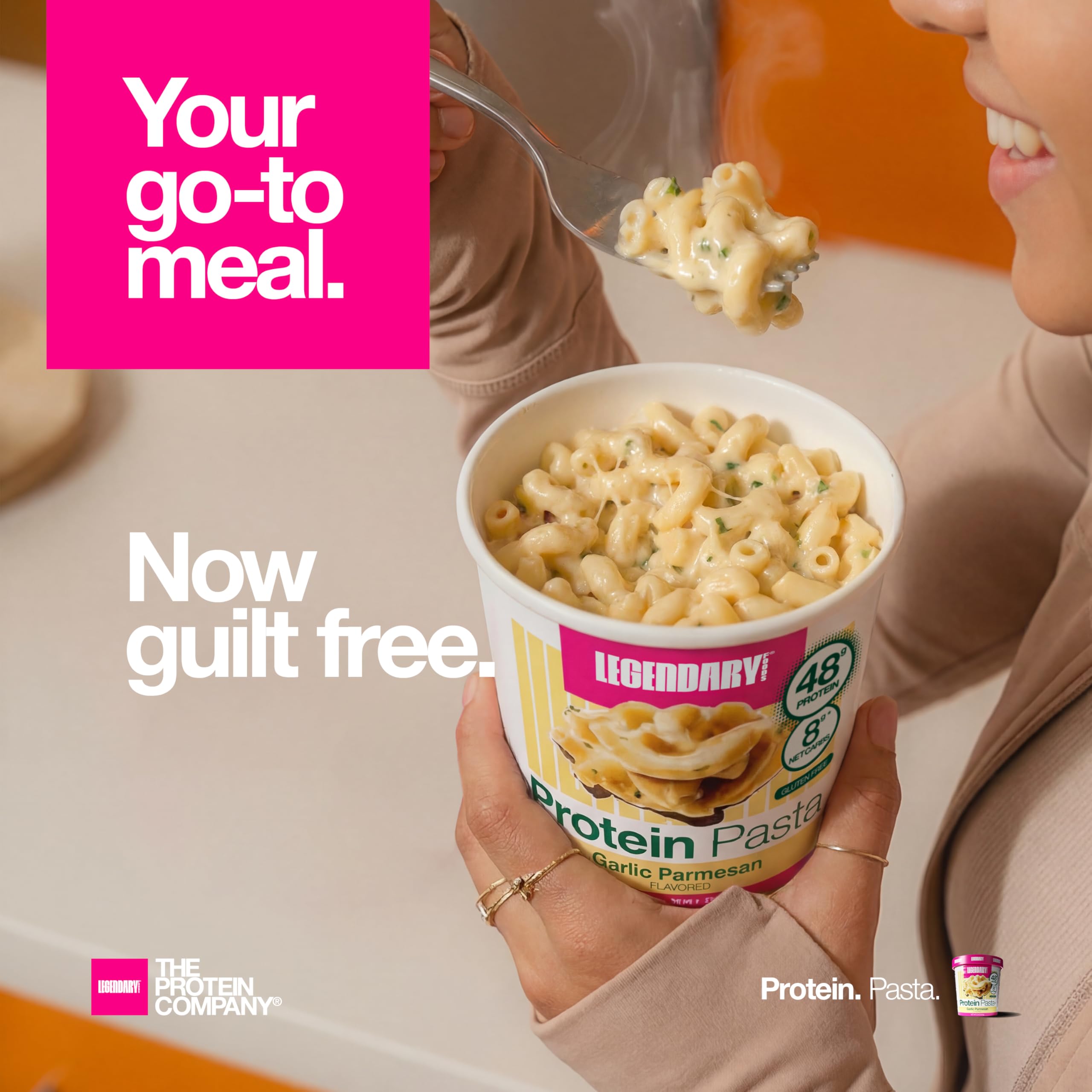 Legendary Foods arranged ingredients illustrating gluten-free, high-protein composition