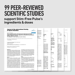 LEGION Pulse mixed in a glass demonstrating vivid fruit punch color and solubility