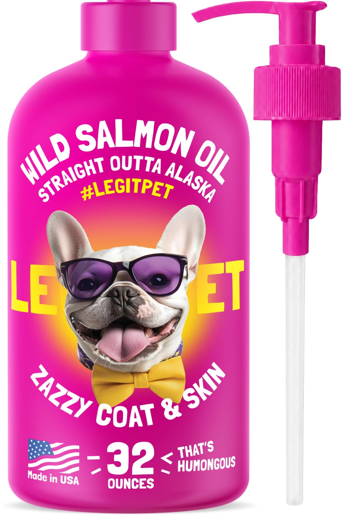 LEGITPET front bottle shot showing label and benefits for easy identification