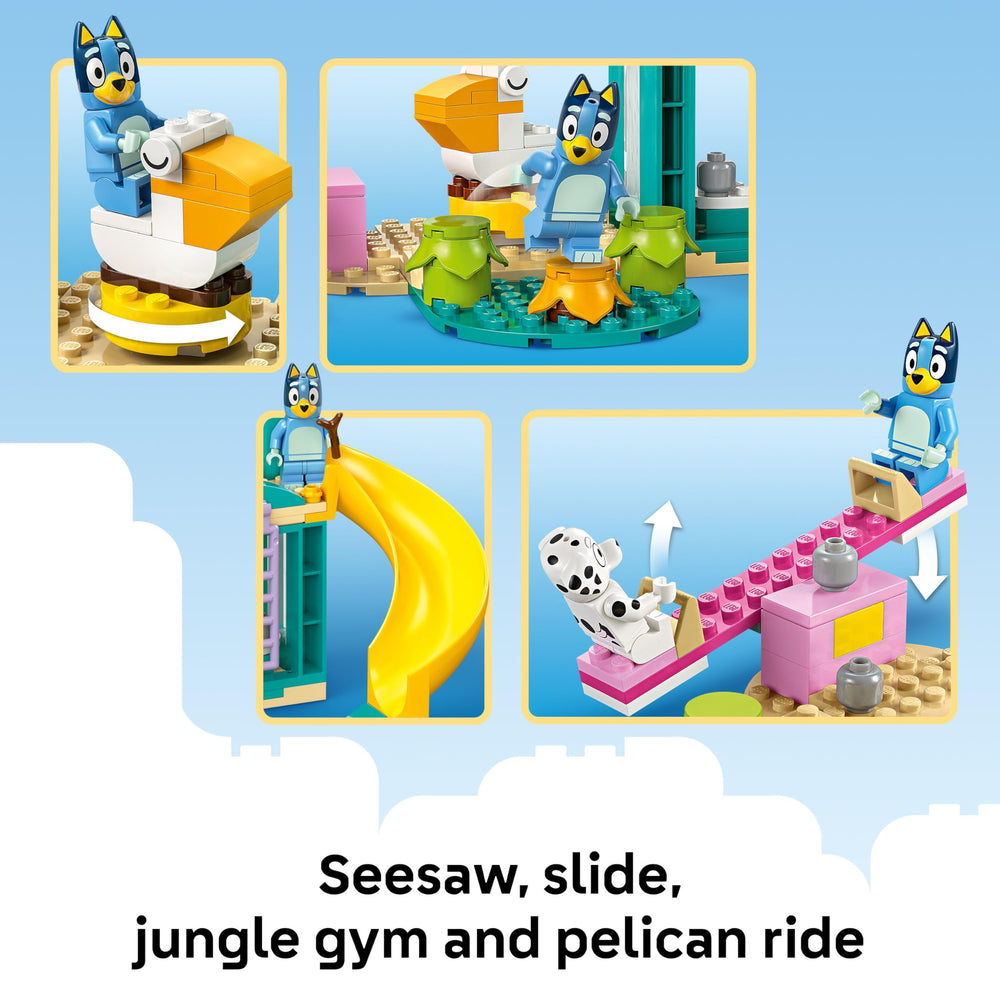 LEGO Bluey tower and telescope detail encouraging imaginative exploration